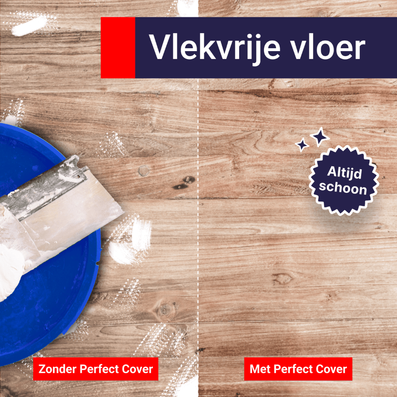 Perfect Cover® Standaard 16.25m² - Zelfklevend afdekvlies - Avoid