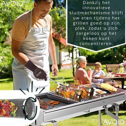 Avoid - Grillmand BBQ - Set Van 2 - 20cm