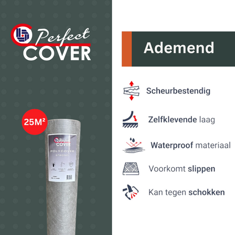 Perfect Cover® Polycover Strong - 25m² - Protezione del pavimento