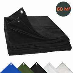 Perfect Cover Tarpaulin - 2x3m - Strong - Black