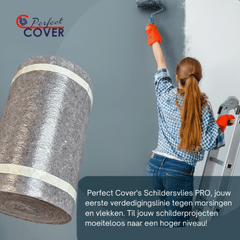 Perfect Cover® Stucloper Felt - Tessuto in pile autoadesivo Pro - 0,33 M x 25 M