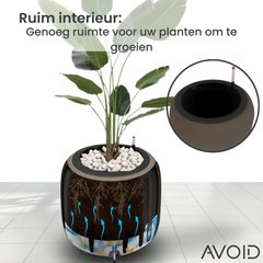 <tc>AVOID</tc>® - Vaso da fiori intelligente - Design verticale M