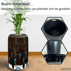 <tc>AVOID</tc>® - Vaso da fiori intelligente - Design verticale L