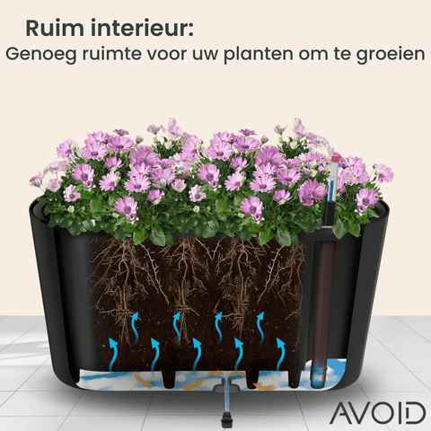 Avoid - Slimme Plantenbak Met Wielen