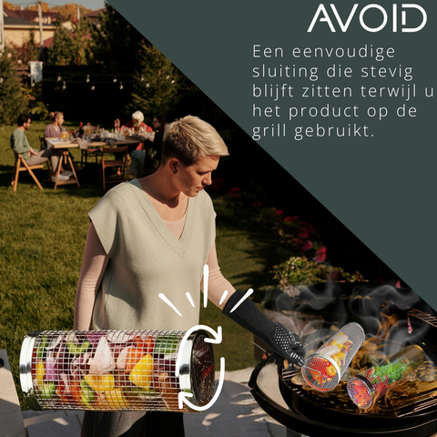 Avoid - Grillmand BBQ - Set Van 2 - 30cm