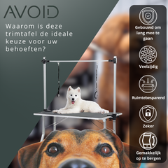 AVOID Trimtafel voor honden