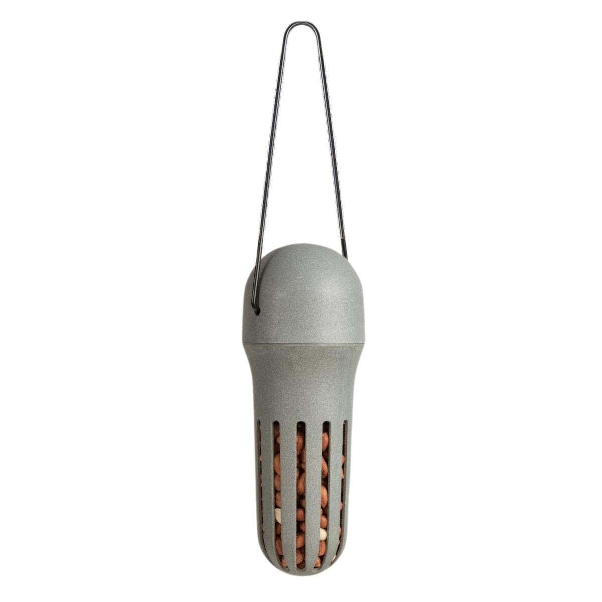 Singing Friend MAX - Bird Feeder - 100% Recycled Material - Grey - Sustainable Bird Feeder