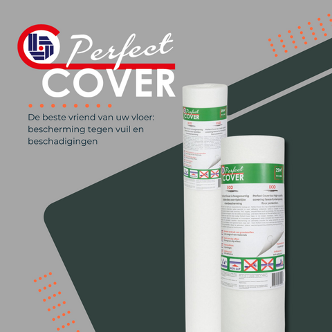 Perfect Cover® ECO - 0,65cm x 25m - Zelfklevend afdekvlies