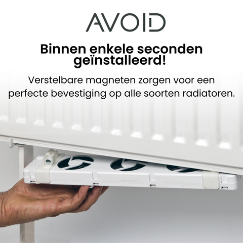 Avoid - Radiator Ventilatoren - Verkrijgbaar in 3 Pakketten