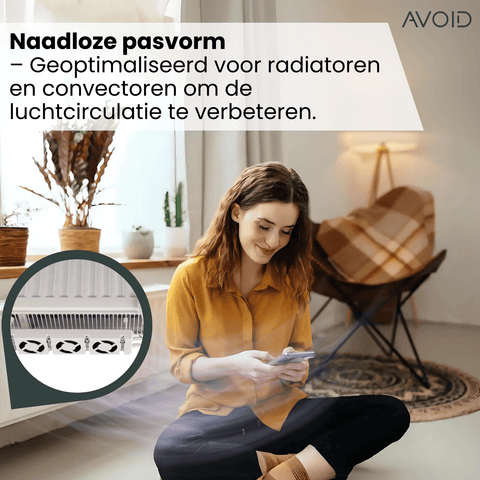 Avoid - Radiator Ventilatoren - Verkrijgbaar in 3 Pakketten