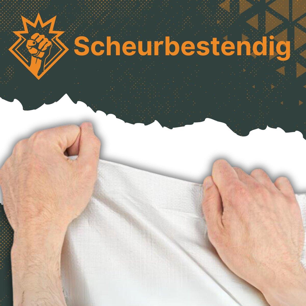 Perfect Cover® Extreem Sterk Dekzeil - 3x4 - 200 Series - Afdekzeil - Autohoes - Zeil - Afdekzeilen - Wit - Lange Levensduur - Avoid